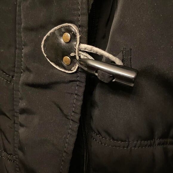 Fs-collection Women's Black Coat - Picture 4 of 6